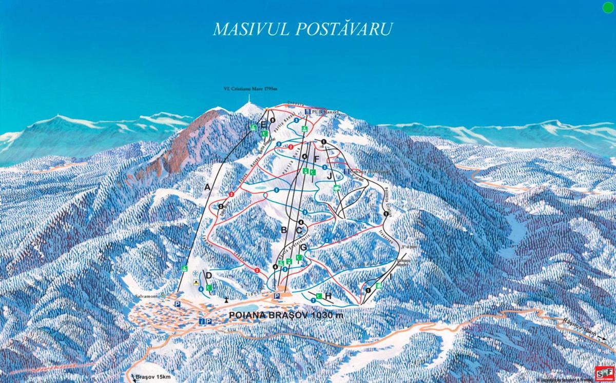 Panoramic Residence Zărneşti 外观 照片
